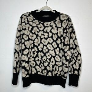 Vince Camuto Abstract Print Sweater